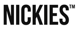 Black 'NICKIES' logo on a white background